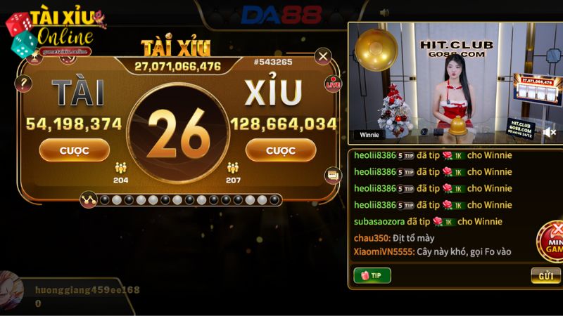 Những phiên bản Tài Xỉu hấp dẫn nhất tại DA88 Những phiên bản Tài Xỉu hấp dẫn nhất tại DA88