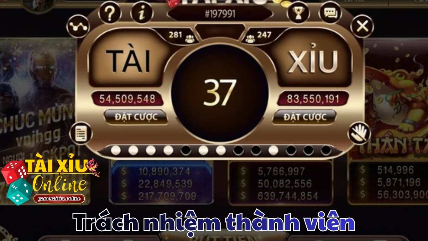 Trách nhiệm thành viên khi tiếp cận các thông tin trên Tài Xỉu Online Trách nhiệm thành viên khi tiếp cận các thông tin trên Tài Xỉu Online