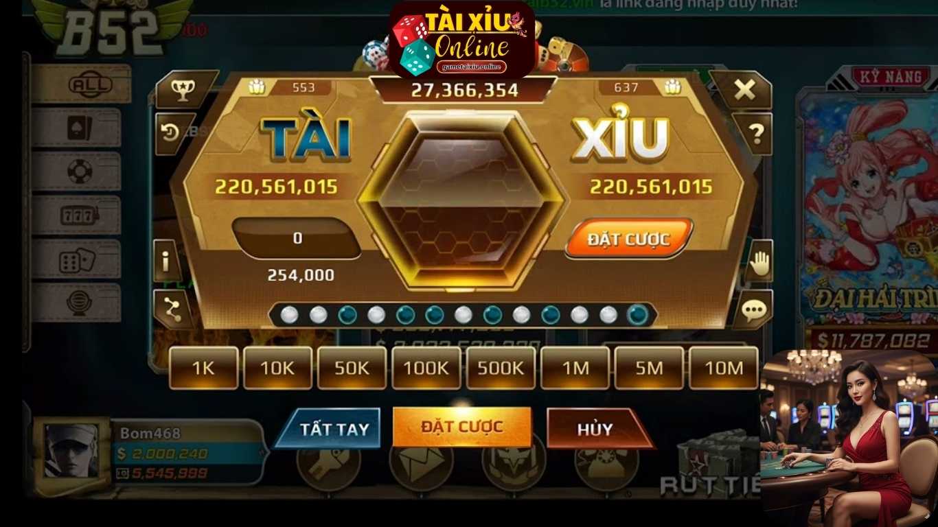 Giới thiệu các sảnh tài xỉu B52Club Giới thiệu các sảnh tài xỉu B52Club
