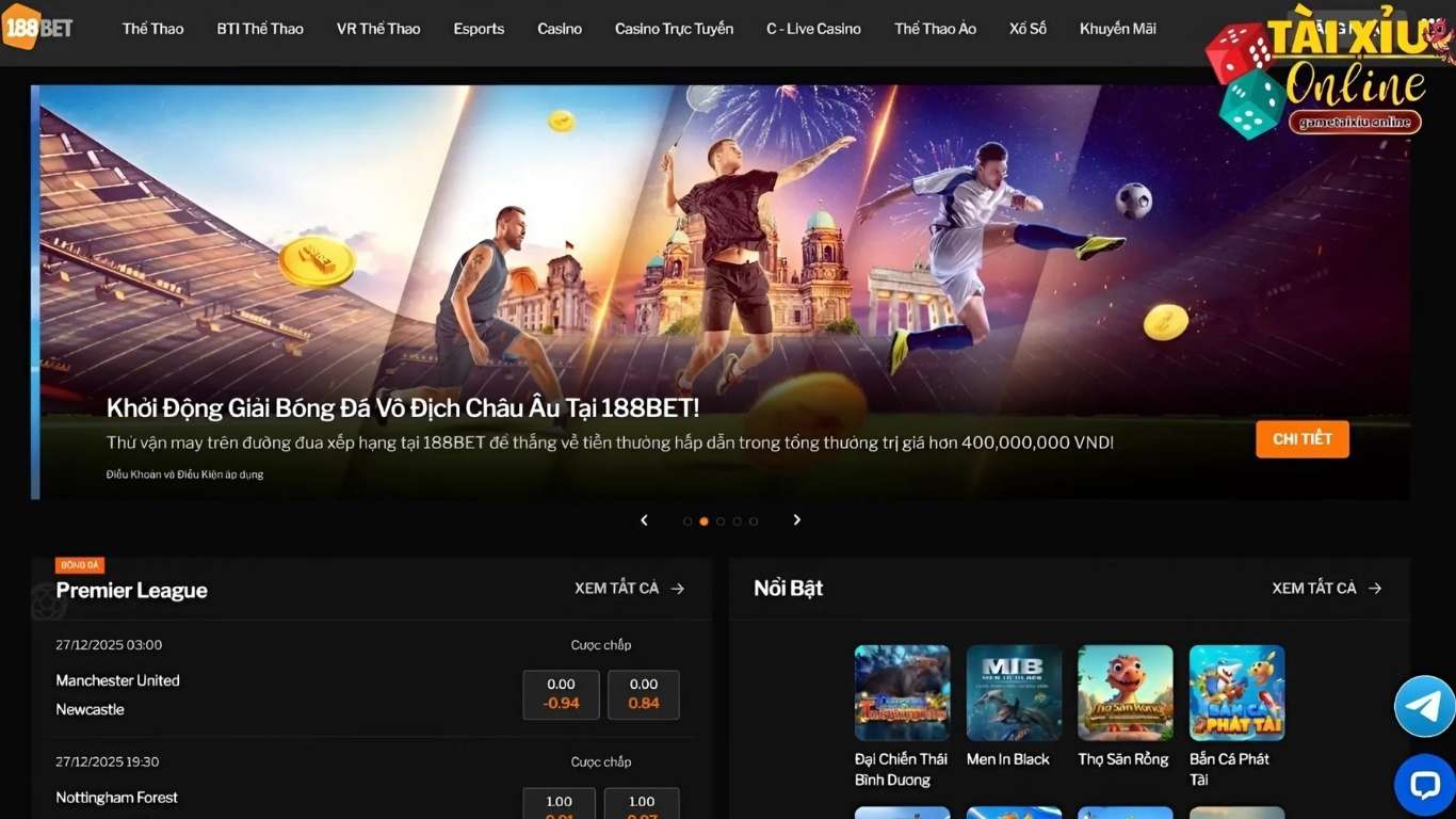 Tổng quan về nhà cái 188BET Tổng quan về nhà cái 188BET