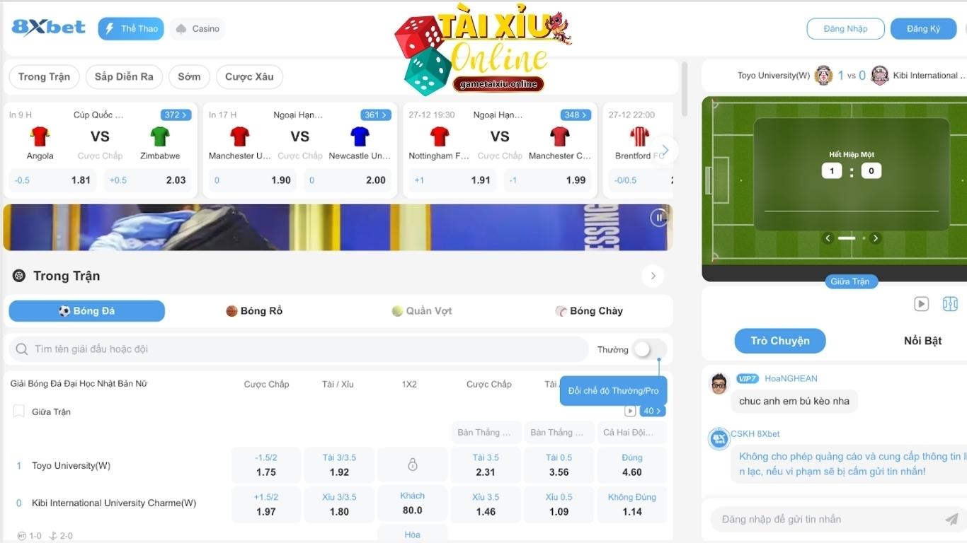 Tổng quan về nhà cái 8XBET Tổng quan về nhà cái 8XBET